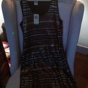 A brand new Max Studio sleeveless sequin dress
